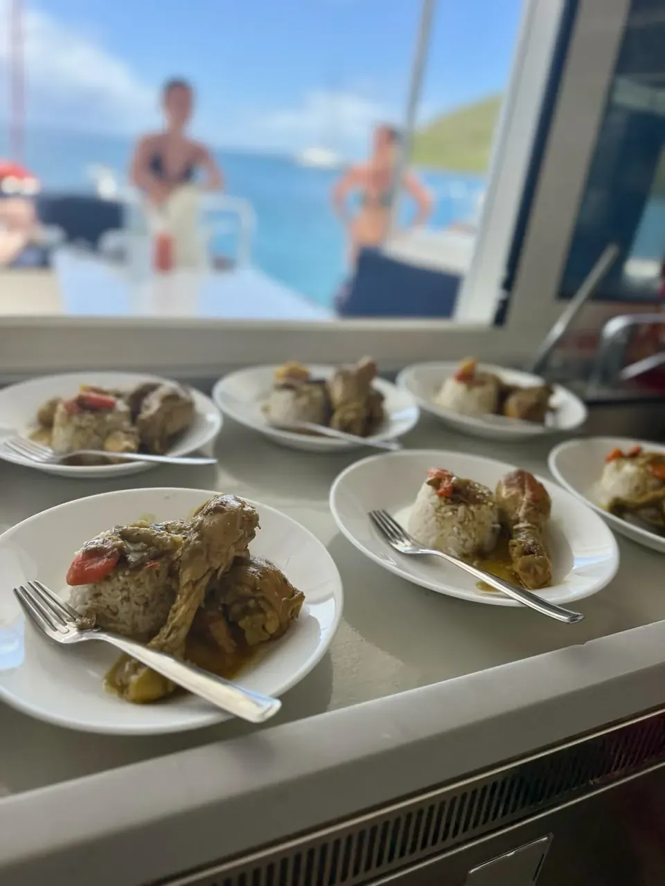 Plat aux saveurs locales